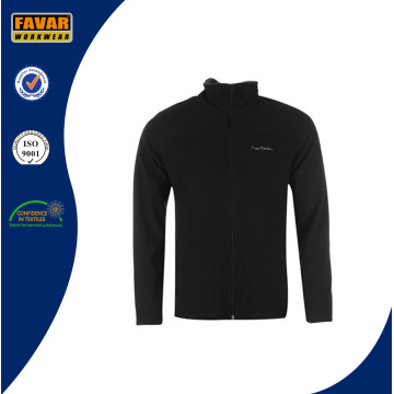Cheap 100% Polyester Micro Fleece Jacket avec Full Zip Design