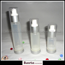 15ml 30ml 50ml botella plástica de prensa crema claro Airless