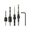 Cylindrical Shank Countersink Drill Bit For Wood Screw