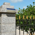 Sensor de movimiento de luz de pared solar al aire libre