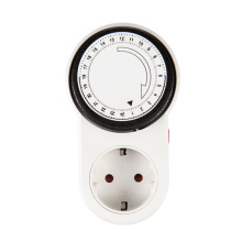 24 Hour Plug-in Mechanical Electric Outlet Timers Switch