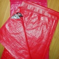 Red Waterproof PE Tarp