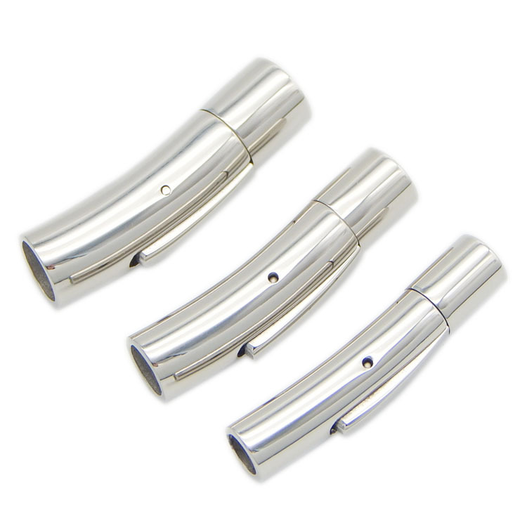 Hole Size 4/5/6mm Stainless Steel Clasp For Bracelet