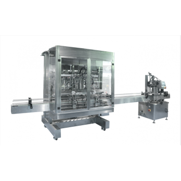 Eight-channel automatic filling and capping machine