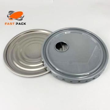 Grey 24 Gauge Steel Pail Lid Round UN