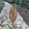 Скульптура Corten Steel Leaf для продажи