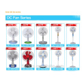 Rechargeable Stand Fan Wirh Solar Charging