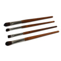 Synthetic Hair Makeup Brush Set with Wooden Handle