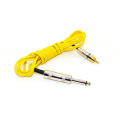 High Quality Soft Silicon RCA Tattoo Clip Cord Yellow