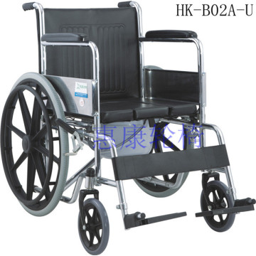 Ordinary rehabilitation stainless steel wheelchair