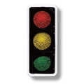 Светодиодный водонепроницаемый красное желтый зеленый сигнал.