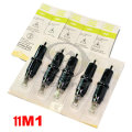 1 lot d&#39;aiguilles de maquillage permanentes 11M1 Magnum aiguilles de tatouage pour machine à tatouer