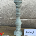 Vintage Chic Solid Wood Tall Pillar Candle Holders