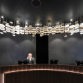 New design office big luxury modern project chandelier