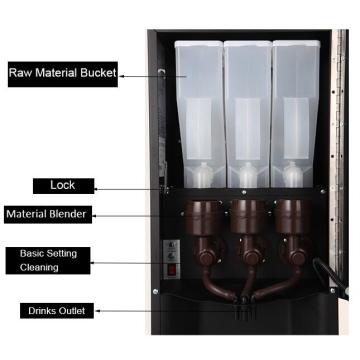 Sapoe 7 polegadas LCD Display instantaneamente totalmente automática máquina de café Sc-7903ptd