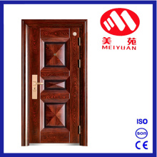 2017 New Design 3D Design Elegant Steel Security Exterior Door for Villa