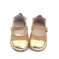 Wholesale Real Leather Cute Girls Baby Dress Shoes