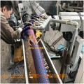 PVC spiral reinforced pipe hose extrusion line