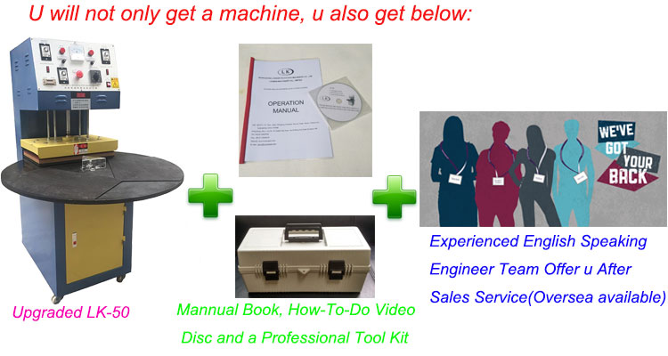  Semi-auto blister packing sealing machine for PVC