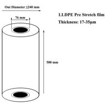 Стретч-пленка LLDPE для обертывания поддонов