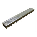 Polypropylene Drainage Channel with Galvanized Steel Grate