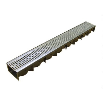 Polypropylene Drainage Channel with Galvanized Steel Grate