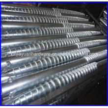 Hot DIP Galvanizado Pole Âncora, Terra Parafuso, Terreno Screw Âncora para Cidade Fence e Jardim