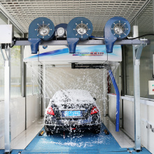 Transporte automático a través del sistema de lavado de autos