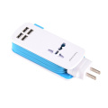 Cargador de viaje US Plug 4 Puertos con Usb