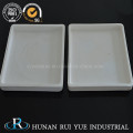 High Temperature Corrosion Resistance Rectangular Alumina Ceramic Tray Crucible for Furnace Kiln