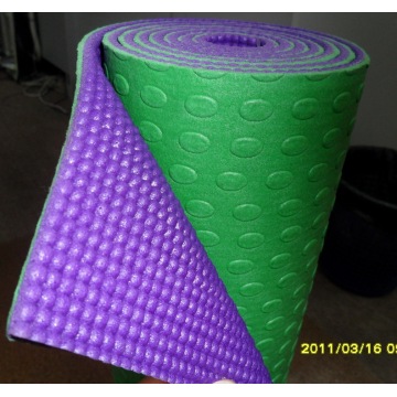 Deversible PVC yoga mat