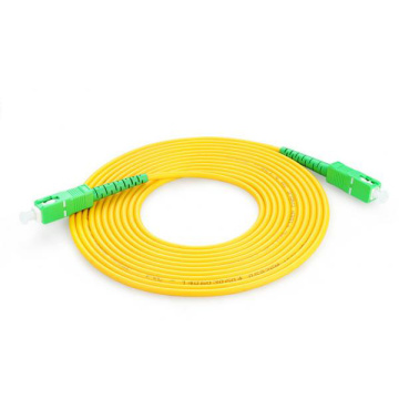 SC-SC APC singlemode OS2 9/125 simplex patch cord