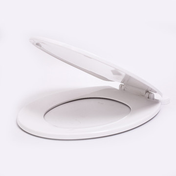 Plastic Toilet Seat with Quick Release and Clean