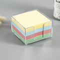 Buchstabe klebrige Notiz Memo -Pads mit Box