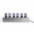 Nixie Tube Digital Table Clock Metal Base