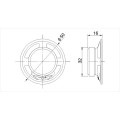 Unidade de micro alto-falante de 50 mm de alcance total 2 &quot;8 ohm 0,5 watt