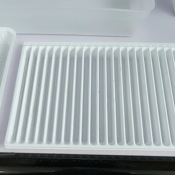 disposable vacuum forming diagnostic reagents kit vials tray