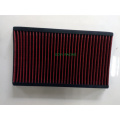 Replacement Panel Car Air Filter with Stainless Steel or Red