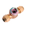 Refrigeration SGN-SAE Solder Welding copper Brass Flare Oil Level HVAC system ODF R134a R22 R410 Sight Glass