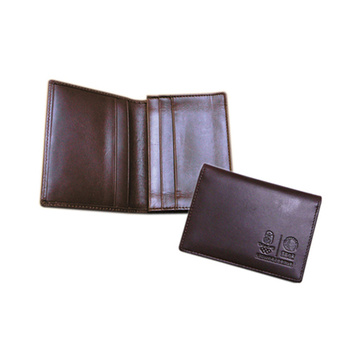 Leather name card holder