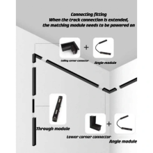 36W Magnetic LED Track Light Accessoires Patch Core