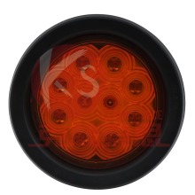 DOT Approved 4inch Round Tail Stop Turn Reverse Light 2 Year Warranty Waterproof