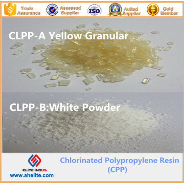 Nº CAS 68441-33-1 Gránulo amarillo de resina CPP y polvo blanco