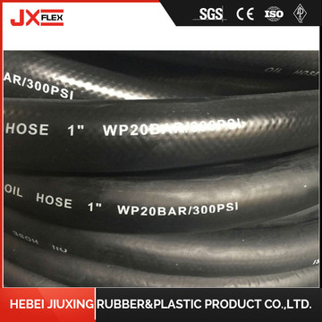 Fiber Braided Flexible Hydraulic Rubber Oil Hose