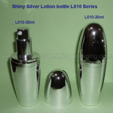 metalized lotion bottle L010