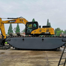 SY205C 21Ton Swamp Buggy Amphibious Dredging excavator