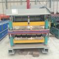 Double layer roll forming machine