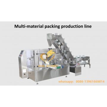 Automatic animal feed powder premade pouch filling machine