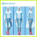 Unisex Free Size Einweg-Clear PE Regen Ponchos