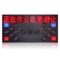 Solar Led Flashing Directional traffic arrow sign board